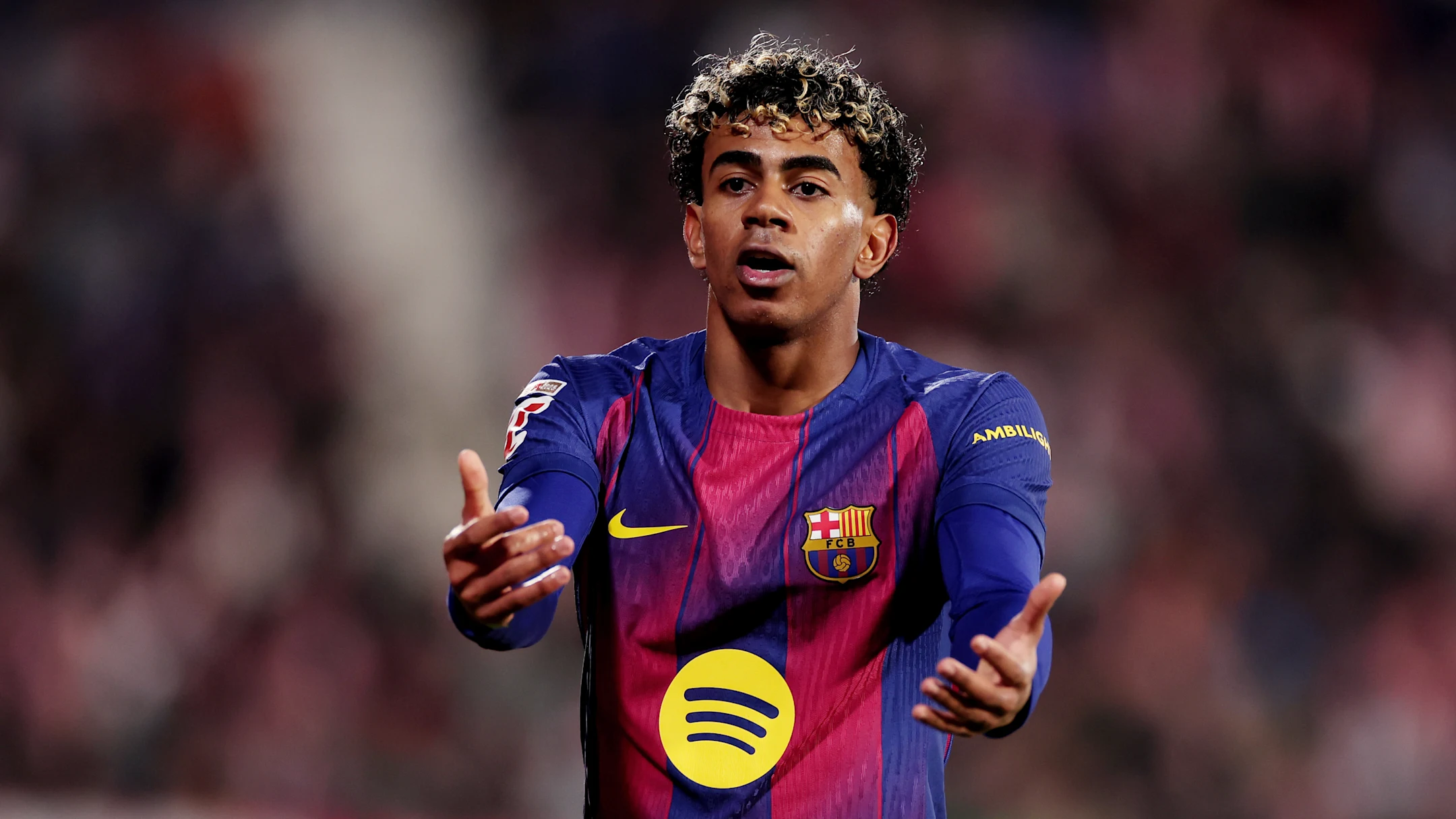 Lamine Yamal fait le ramadan. / Soccrates Images/GettyImages